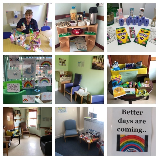 NHS staff praise Wobble Rooms stocked with Covid-19 Appeal Grant funded resources