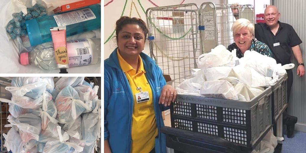 Hospital trust charity distributes wellbeing packs funded by Appeal to more than 7,000 staff