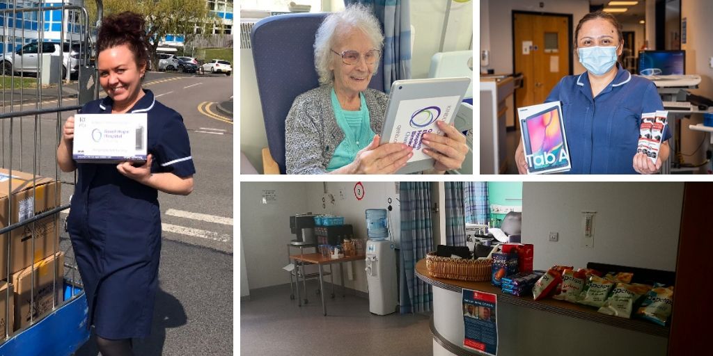 Wellbeing rooms for NHS superheroes funded with Covid-19 Urgent Appeal Grant
