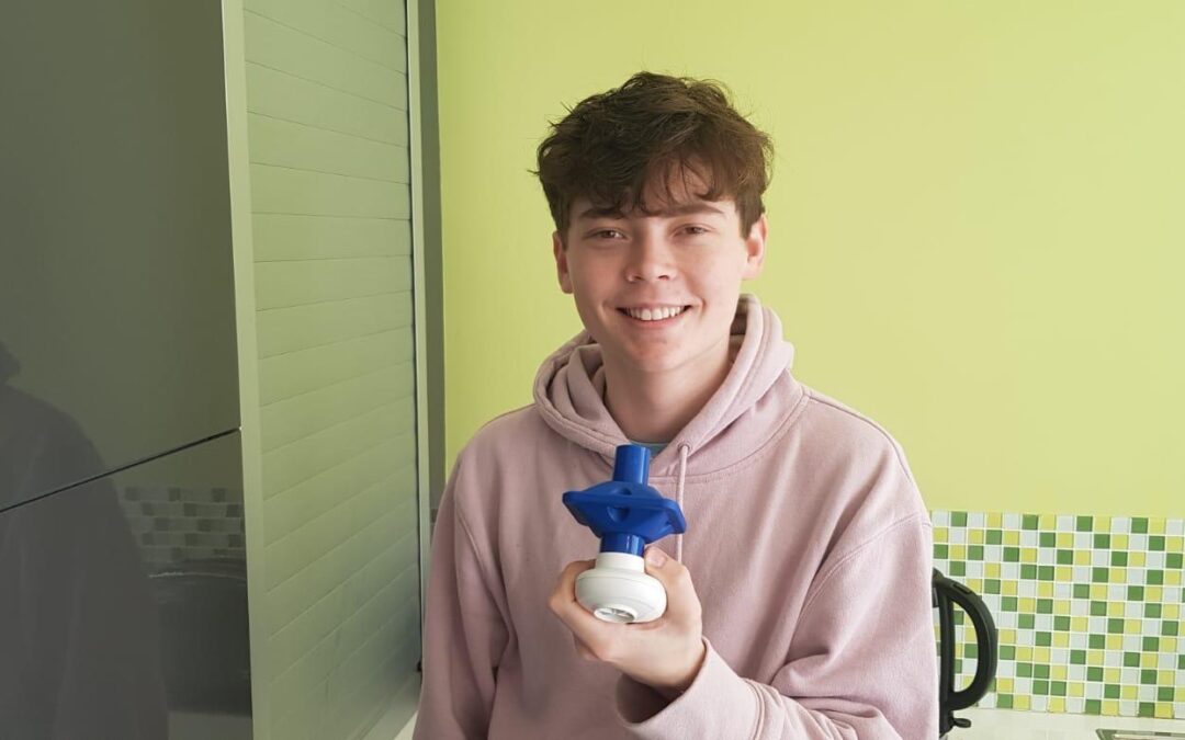 Young people with Cystic Fibrosis supported with home monitors funded by Covid-19 Appeal